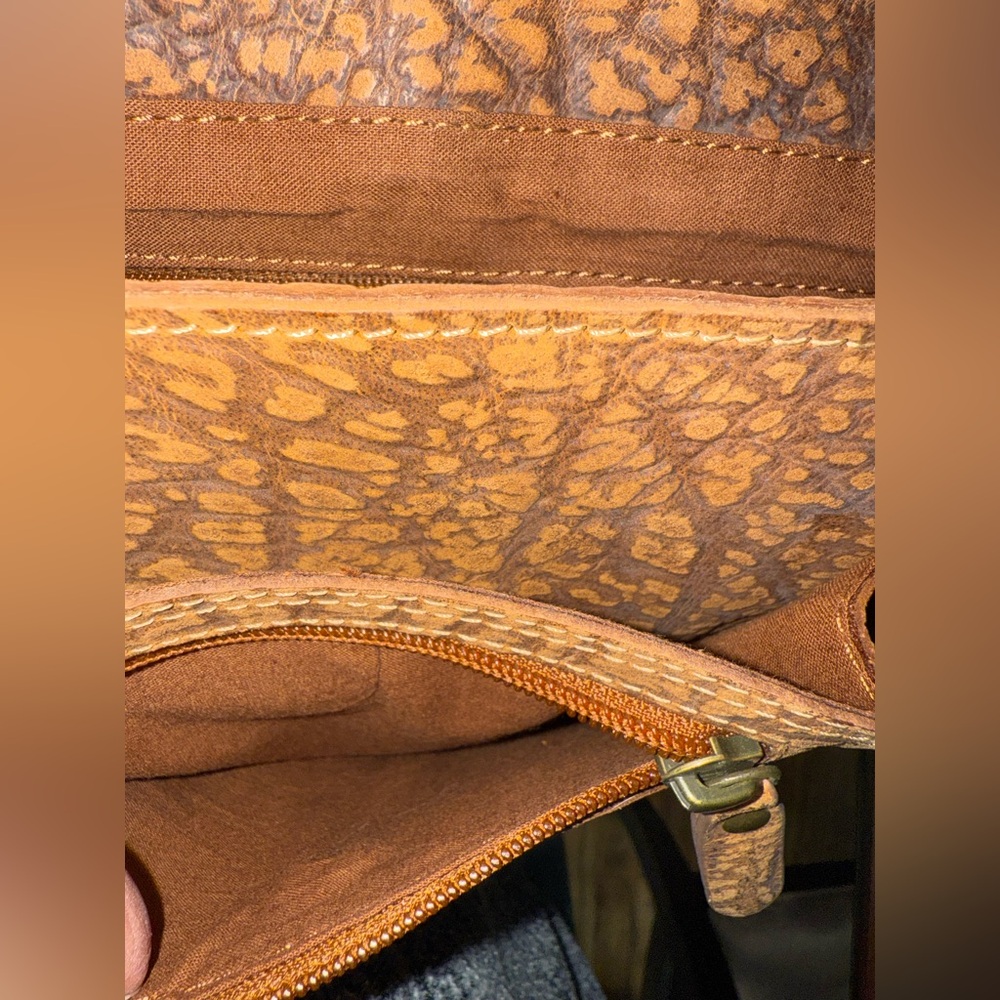 Myra Bag-Mesa Terra Leather and Hairon Bag - Picture 11 of 13